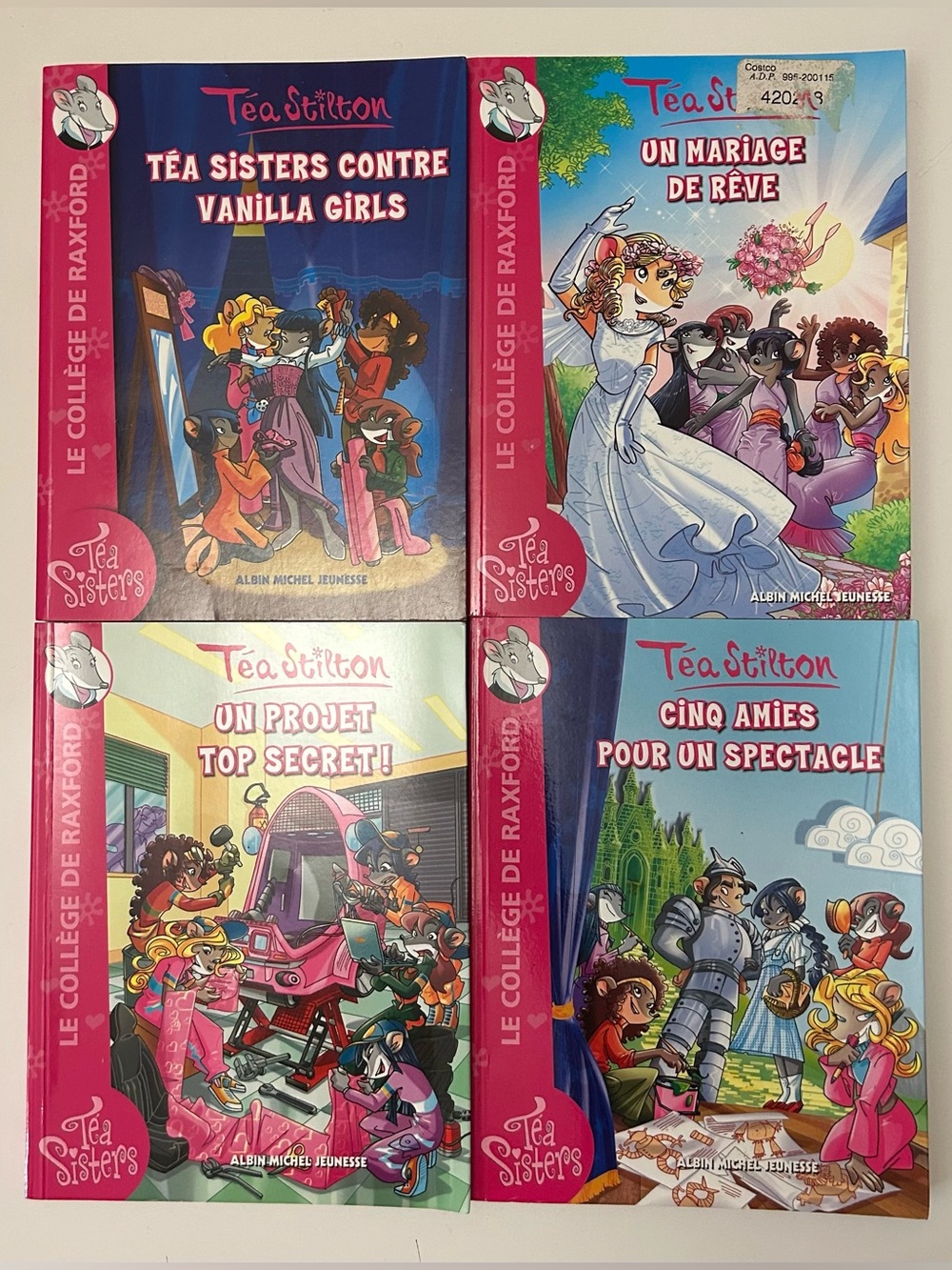 Tea Sisters Book Set - FRENCH